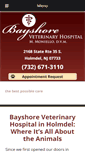 Mobile Screenshot of bayshore-vet.com